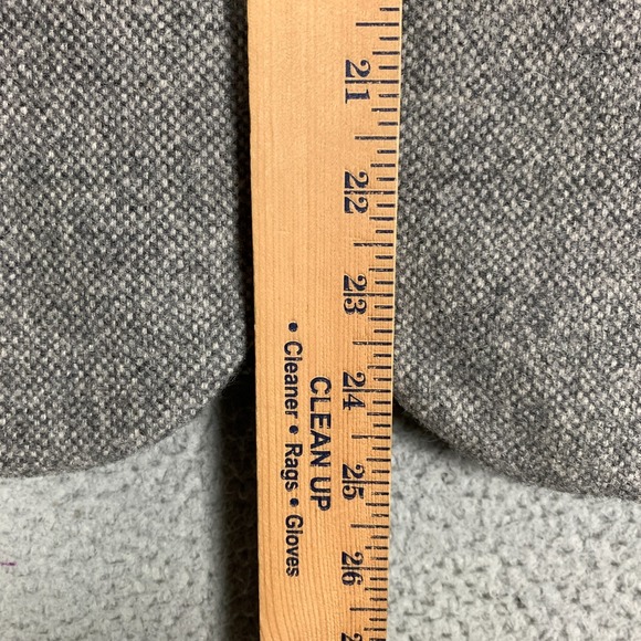 J.Crew Campbell Blazer Women's 6 Gray Donegal Wool Tweed Jacket Preppy Career - Picture 12 of 15